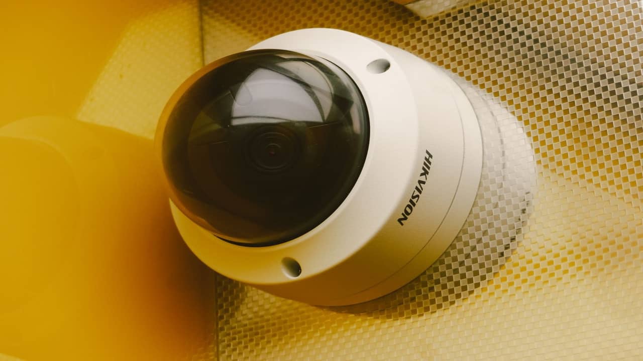 CCTV NVR connected to Starlink network in Nigerian residential estate