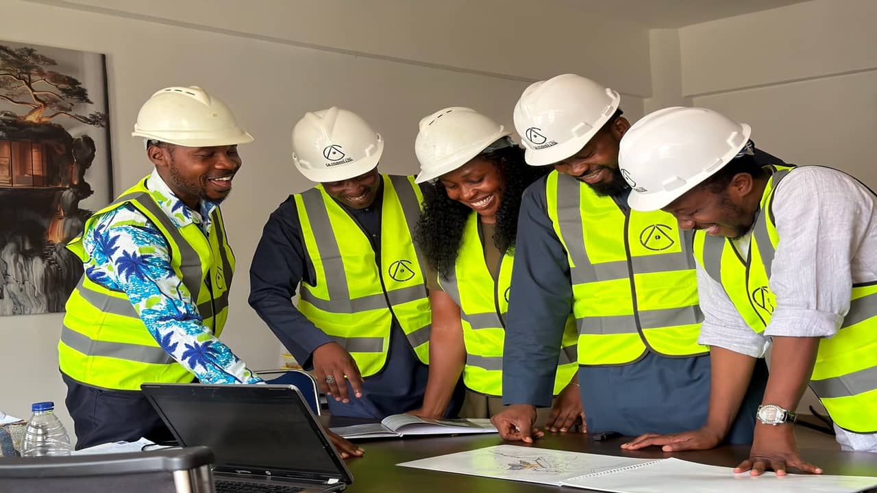 DataGram engineer configuring an enterprise Starlink terminal for a Nigerian client