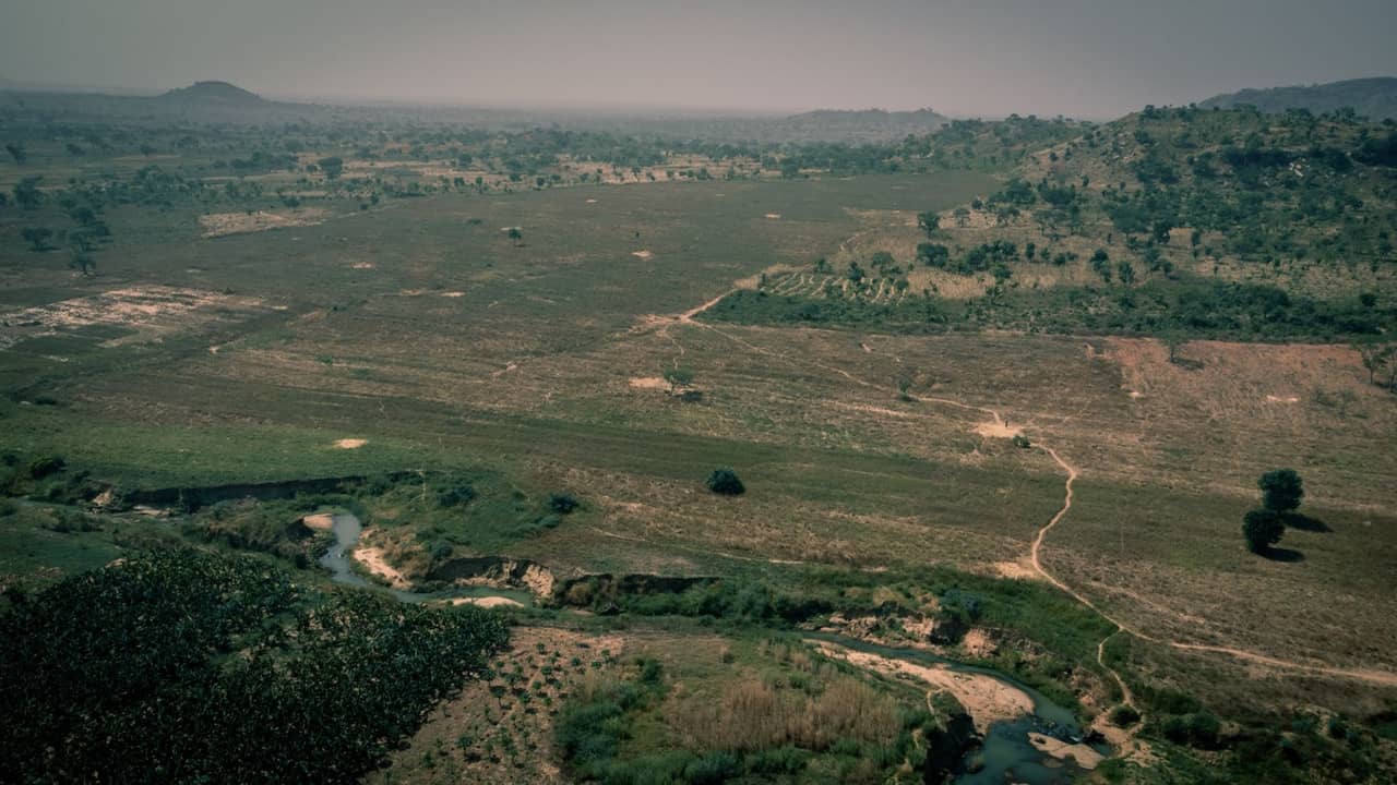 Starlink mast installation overcoming hills in Enugu State Nigeria