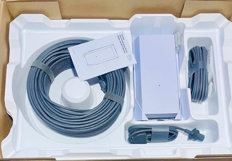 Starlink Standard Kit contents unboxed by DataGram in Nigeria